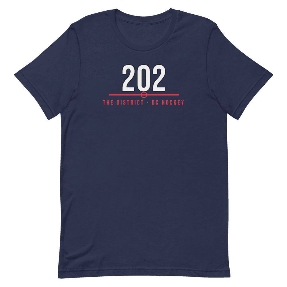 Washington DC 202 District Hockey — Navy T-Shirt