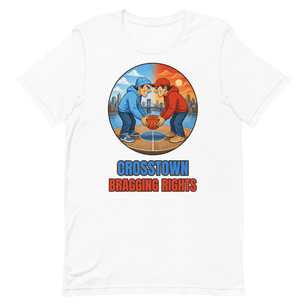 Crosstown Bragging Rights — White T-Shirt