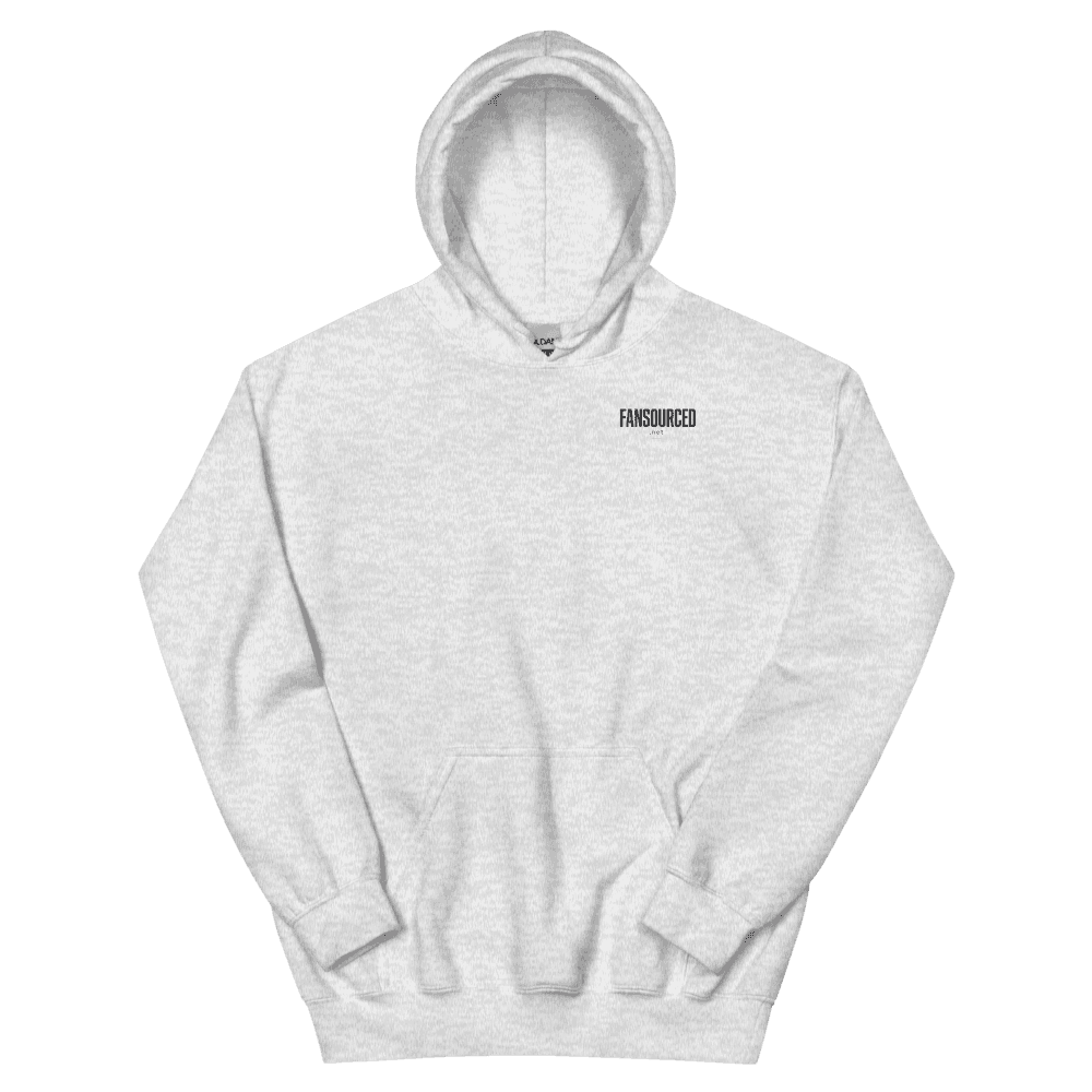 FanSourced Logo Hoodie — Athletic Heather Hoodie