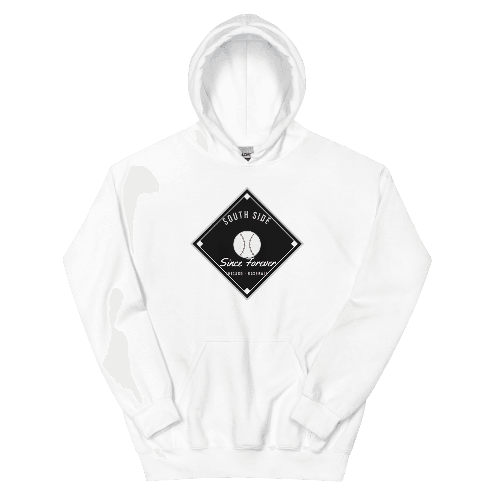 South Side Since Forever Diamond — White Hoodie