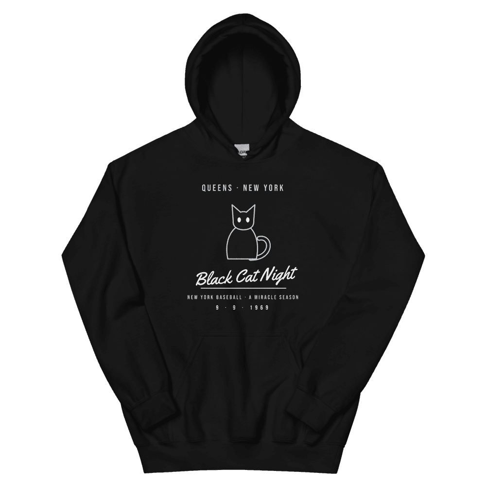 New York Black Cat Night 1969 Baseball — Sticker