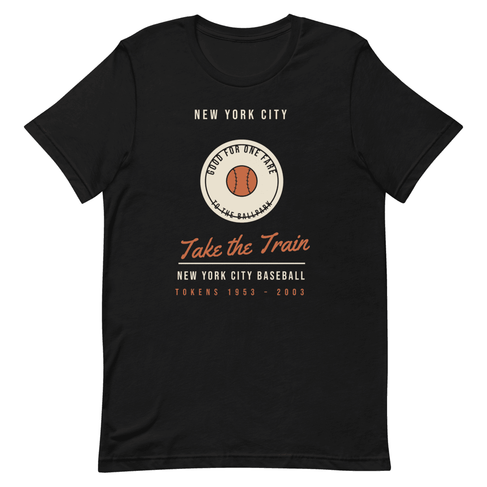 New York Subway Token Baseball — Sticker
