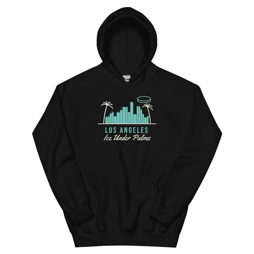 Los Angeles Hockey Under the Palms — Black Hoodie