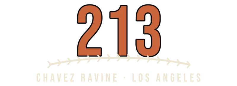 Los Angeles Chavez Ravine 213 Baseball — original artwork