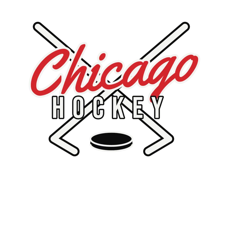 Chicago Hockey Script — original artwork