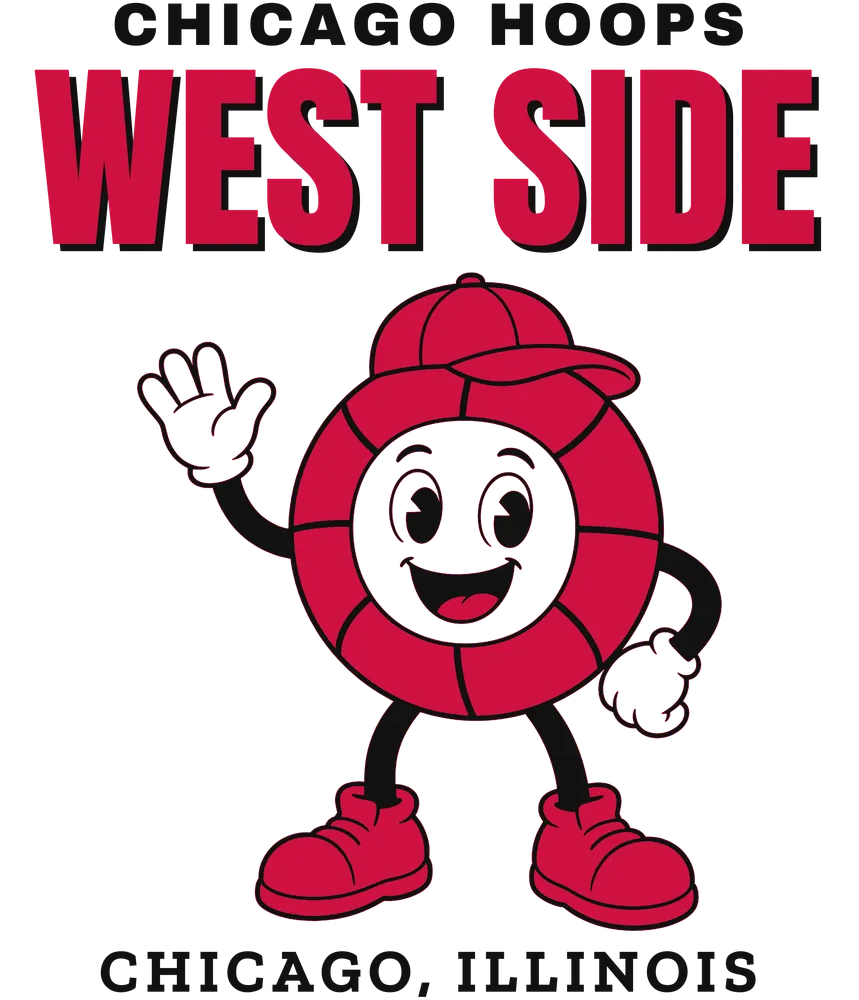 Chicago Hoops West Side Basketball Buddy — original artwork