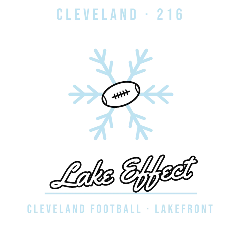 Cleveland Lake Effect Football — original artwork