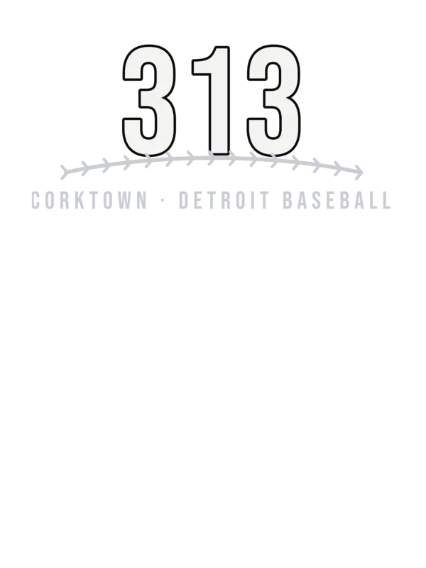 Detroit 313 Corktown Baseball — original artwork