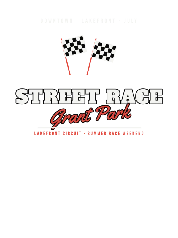 Grant Park Street Race Weekend — original artwork