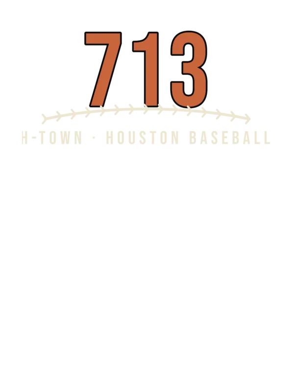 Houston 713 H-Town Baseball — original artwork