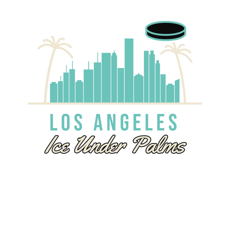 Los Angeles Hockey Under the Palms — original artwork