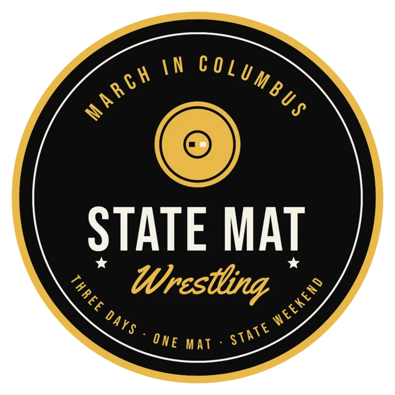 March in Columbus State Mat Wrestling — original artwork
