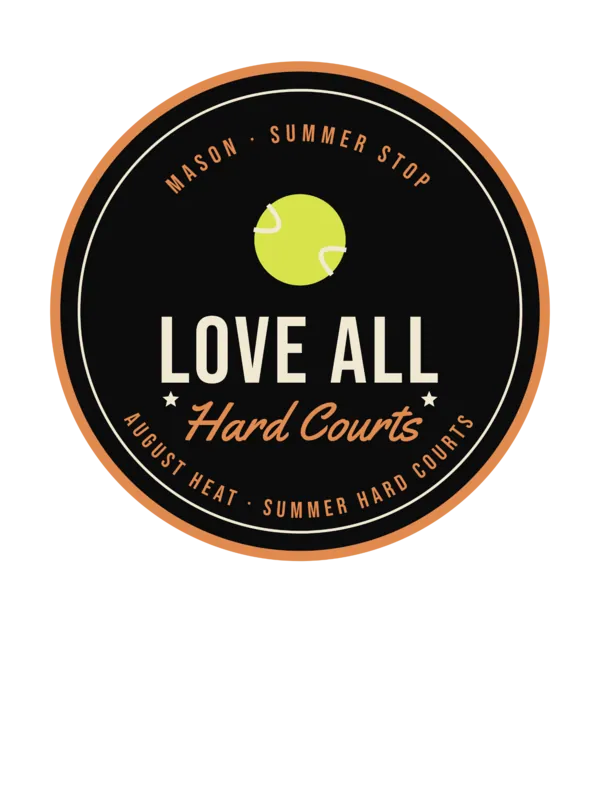Mason August Hard Courts Tennis — original artwork