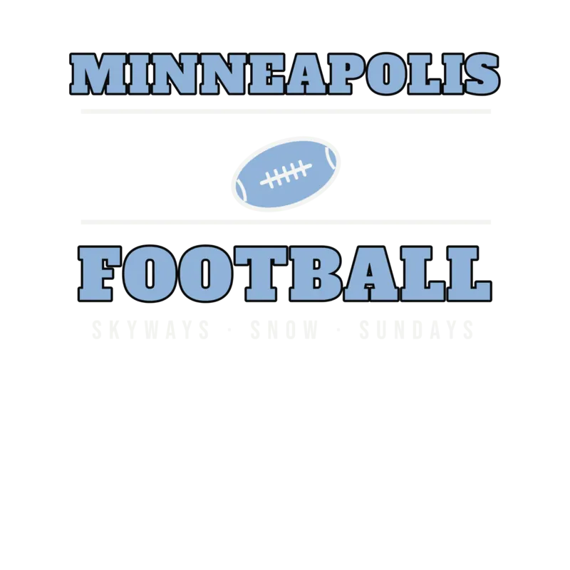 Minneapolis Skyway Football — original artwork