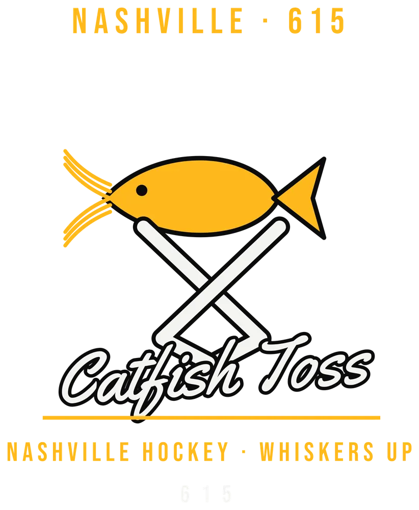Nashville Catfish on the Ice Hockey — original artwork