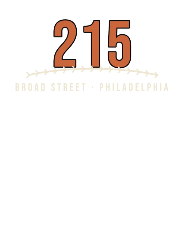 Philadelphia 215 Broad Street Baseball — original artwork