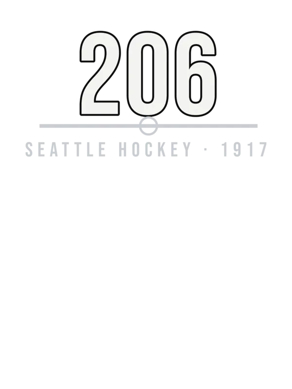 Seattle 206 Hockey Since 1917 — original artwork