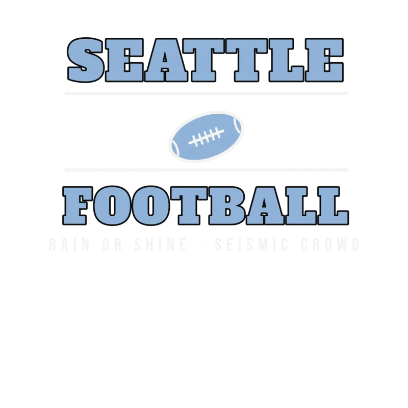Seattle Football Rain or Shine Seismic Crowd — original artwork