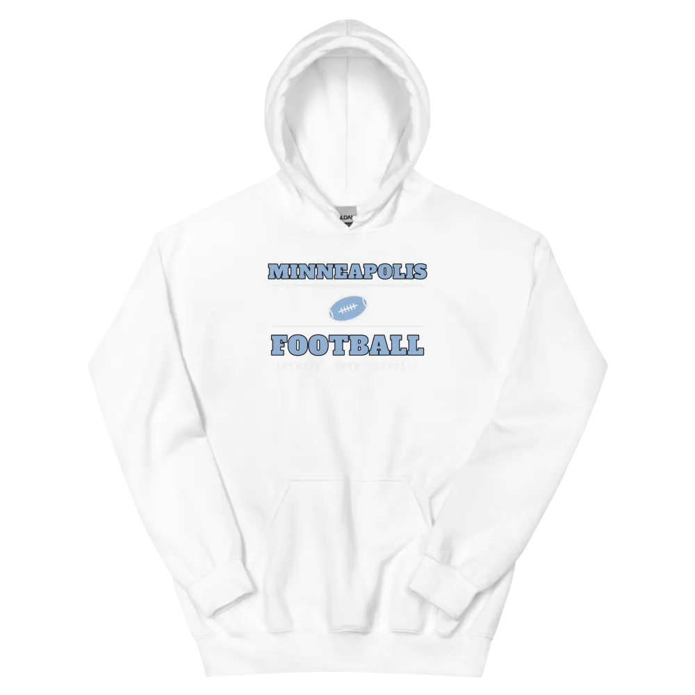 Minneapolis Skyway Football — White Hoodie