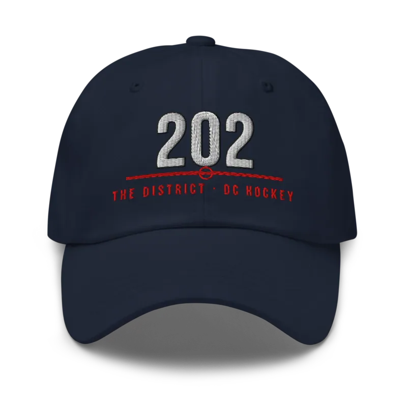 Washington DC 202 District Hockey — Navy Hat
