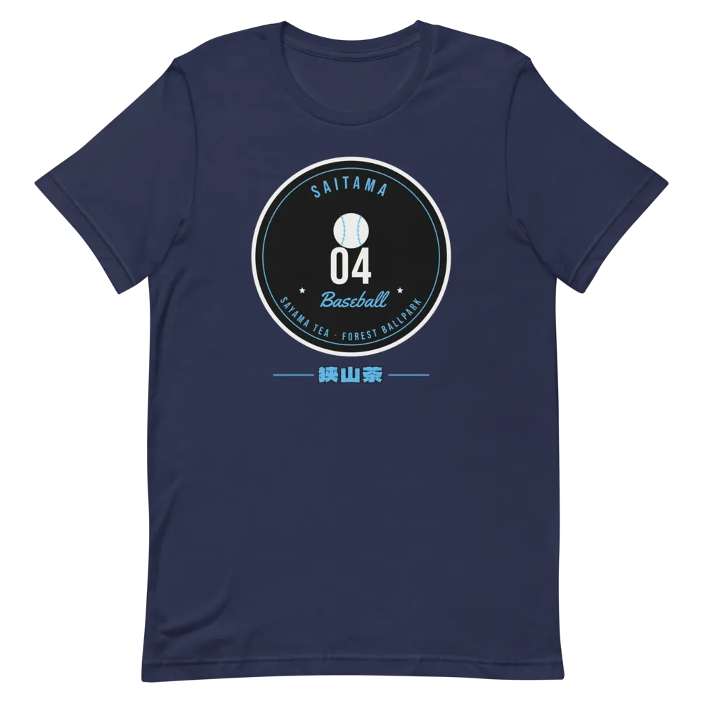 Saitama Sayama Tea Hills Baseball Badge — Navy T-Shirt