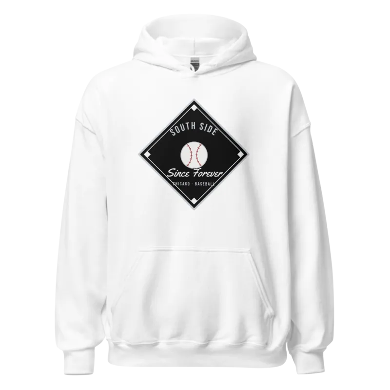 South Side Since Forever Diamond — White Hoodie