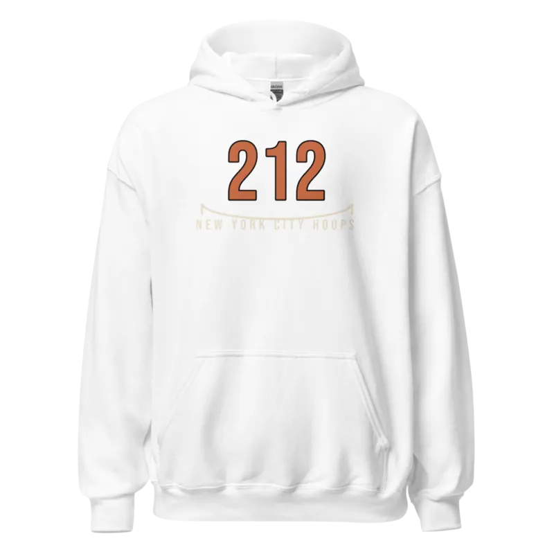 NYC 212 Basketball — White Hoodie