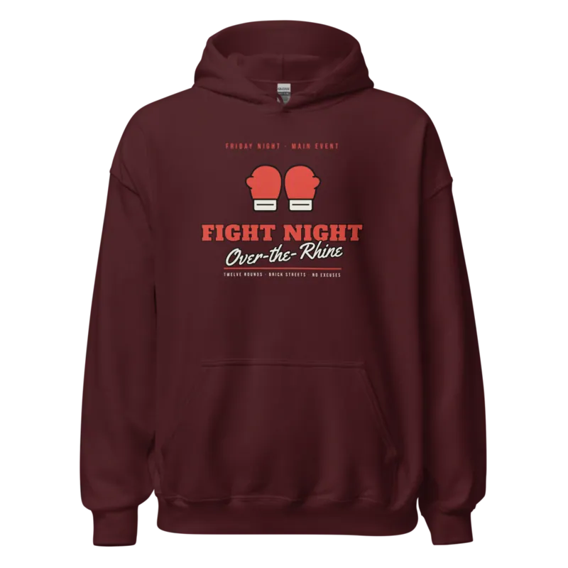Over-the-Rhine Fight Night — Maroon Hoodie