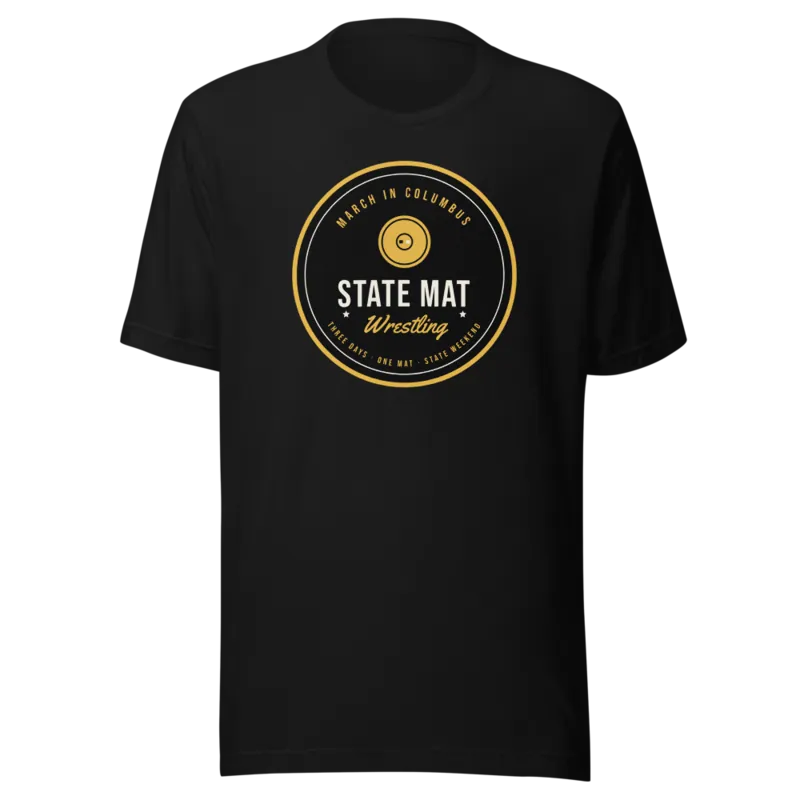 March in Columbus State Mat Wrestling — Sticker