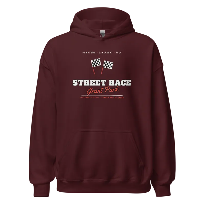 Grant Park Street Race Weekend — Maroon Hoodie