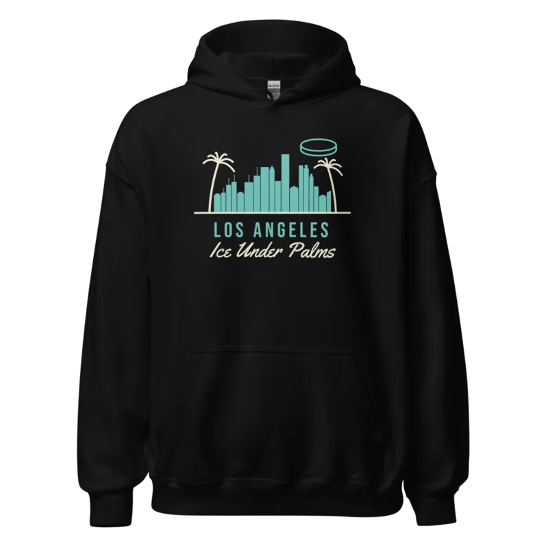 Los Angeles Hockey Under the Palms — Black Hoodie