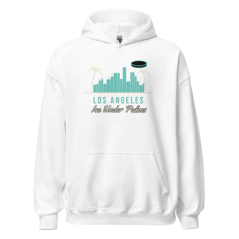 Los Angeles Hockey Under the Palms — White Hoodie