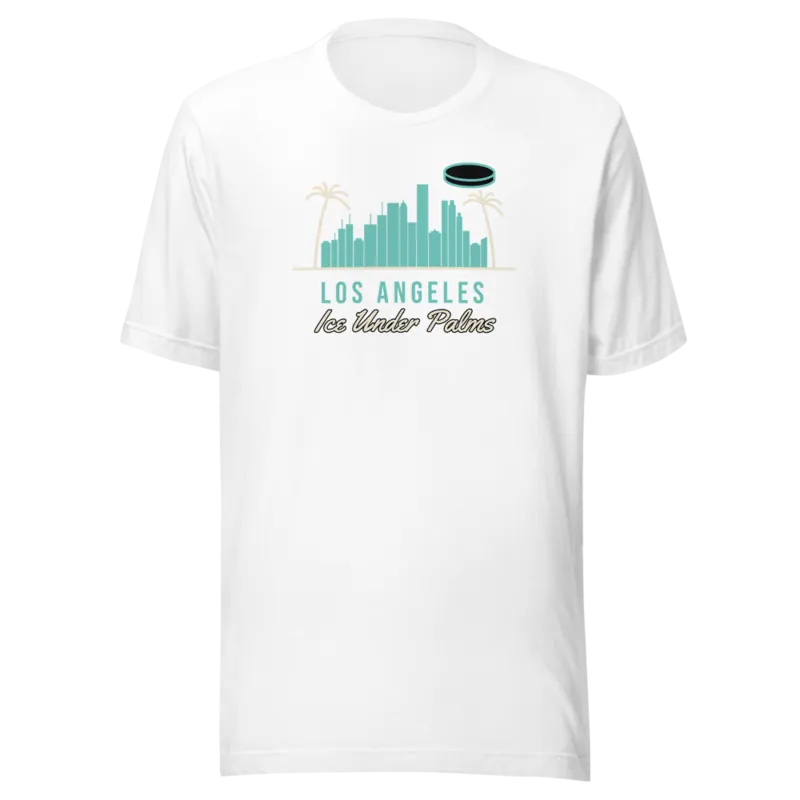 Los Angeles Hockey Under the Palms — White T-Shirt