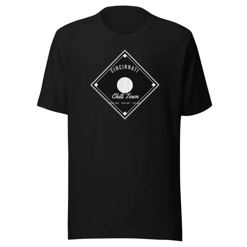 Cincinnati Chili Town Baseball Diamond — Sticker